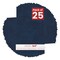 Navy Suede 3x5 Inch Uncut Mat Board - Blank Sheets, No Opening